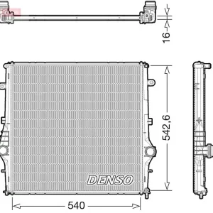 Ostatnie sztuki Chłodnica, układ chłodzenia silnika DENSO DRM01008