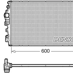 Sprawdź teraz Chłodnica, układ chłodzenia silnika DENSO DRM01009