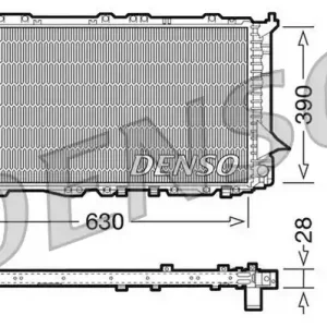Kup online Chłodnica, układ chłodzenia silnika DENSO DRM02006