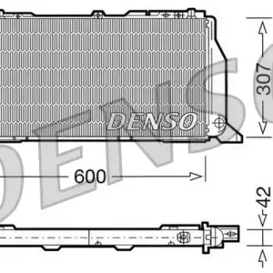 Chłodnica, układ chłodzenia silnika DENSO DRM02013 Tylko do końca tygodnia