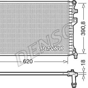 Nowy Chłodnica, układ chłodzenia silnika DENSO DRM02018