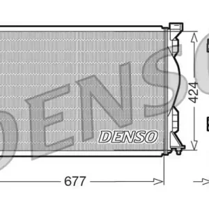 Chłodnica, układ chłodzenia silnika DENSO DRM02036 Cena promocyjna