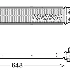 Chłodnica, układ chłodzenia silnika DENSO DRM02042 Super okazja