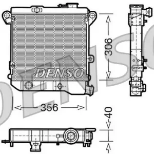 Cena promocyjna Chłodnica, układ chłodzenia silnika DENSO DRM04001