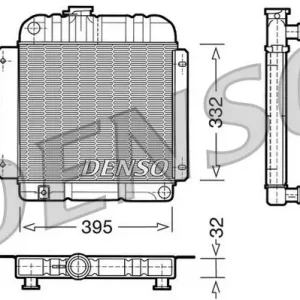 Tani Chłodnica, układ chłodzenia silnika DENSO DRM05001