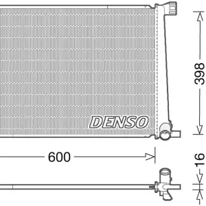 Super okazja Chłodnica, układ chłodzenia silnika DENSO DRM05007