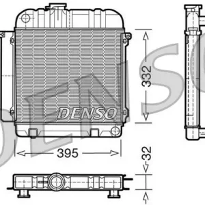 Chłodnica, układ chłodzenia silnika DENSO DRM05010 Wyprzedaż