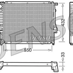 Darmowa dostawa Chłodnica, układ chłodzenia silnika DENSO DRM05020