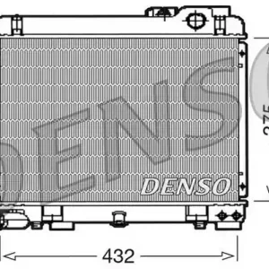 Bezpieczna płatność Chłodnica, układ chłodzenia silnika DENSO DRM05035