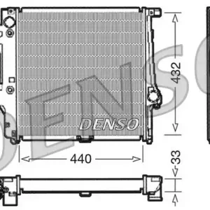Chłodnica, układ chłodzenia silnika DENSO DRM05038 Zamów teraz