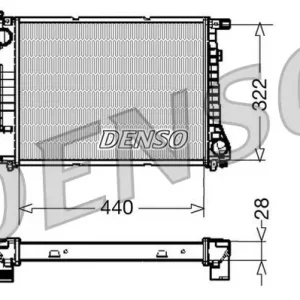 Bezpieczna płatność Chłodnica, układ chłodzenia silnika DENSO DRM05042