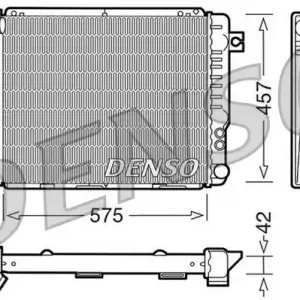 Bezpieczna płatność Chłodnica, układ chłodzenia silnika DENSO DRM05050