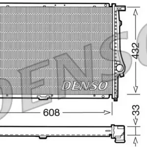 Bestseller Chłodnica, układ chłodzenia silnika DENSO DRM05052