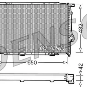 Nie przegap Chłodnica, układ chłodzenia silnika DENSO DRM05057