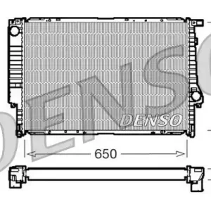Chłodnica, układ chłodzenia silnika DENSO DRM05066 Popularny