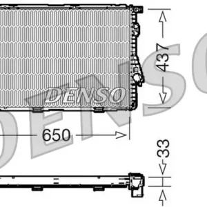 Sprawdź teraz Chłodnica, układ chłodzenia silnika DENSO DRM05067