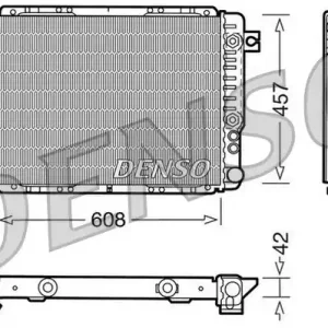 Chłodnica, układ chłodzenia silnika DENSO DRM05070 Super okazja