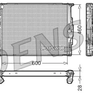 Chłodnica, układ chłodzenia silnika DENSO DRM05110 Tani