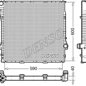 Chłodnica, układ chłodzenia silnika DENSO DRM05112 Zniżka