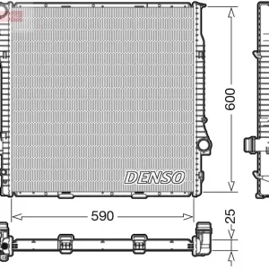 Chłodnica, układ chłodzenia silnika DENSO DRM05113 Do wyczerpania zapasów