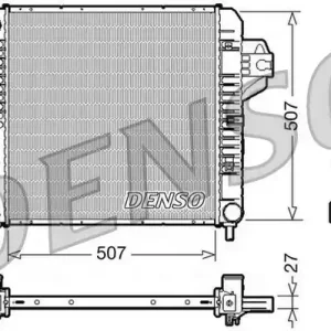 Bezpieczna płatność Chłodnica, układ chłodzenia silnika DENSO DRM06030