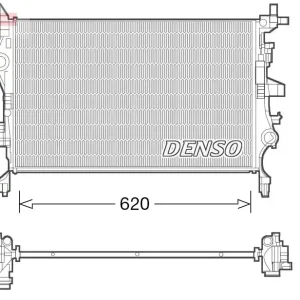 Chłodnica, układ chłodzenia silnika DENSO DRM06036 Hit sprzedaży