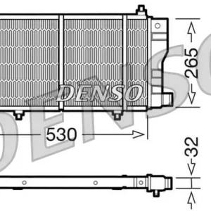 Chłodnica, układ chłodzenia silnika DENSO DRM07002 Oferta