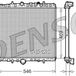 Chłodnica, układ chłodzenia silnika DENSO DRM07061 Szybka dostawa