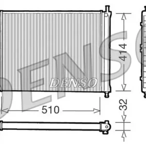 Wyjątkowa oferta Chłodnica, układ chłodzenia silnika DENSO DRM09020