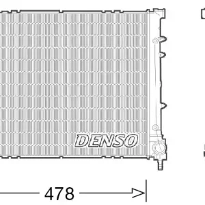 Tani Chłodnica, układ chłodzenia silnika DENSO DRM09043