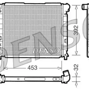 Chłodnica, układ chłodzenia silnika DENSO DRM09051 Popularny