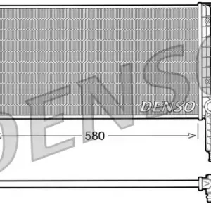 Chłodnica, układ chłodzenia silnika DENSO DRM09063 Okazja