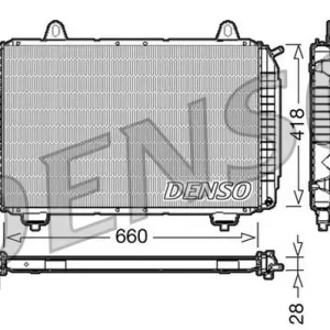 Chłodnica, układ chłodzenia silnika DENSO DRM09071 Ograniczona ilość