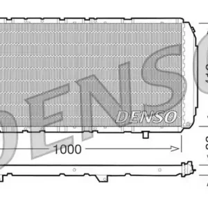 Niska cena Chłodnica, układ chłodzenia silnika DENSO DRM09075