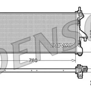 Chłodnica, układ chłodzenia silnika DENSO DRM09079 Oferta
