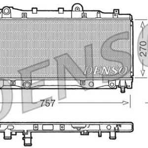 Chłodnica, układ chłodzenia silnika DENSO DRM09094 Niska cena