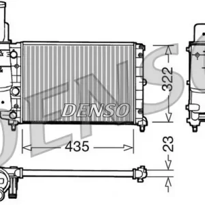 Chłodnica, układ chłodzenia silnika DENSO DRM09095 Wyprzedaż