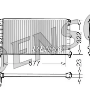 Nowość Chłodnica, układ chłodzenia silnika DENSO DRM09096