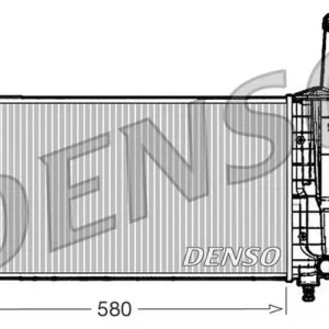 Dodaj do koszyka Chłodnica, układ chłodzenia silnika DENSO DRM09102
