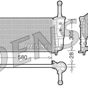 Chłodnica, układ chłodzenia silnika DENSO DRM09106 Wybór klientów