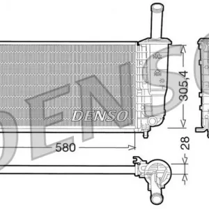 Wysoka jakość Chłodnica, układ chłodzenia silnika DENSO DRM09108