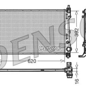 Nie przegap Chłodnica, układ chłodzenia silnika DENSO DRM09113
