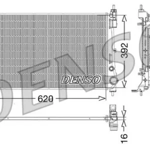 Chłodnica, układ chłodzenia silnika DENSO DRM09114 Ograniczona ilość