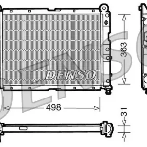 Cena promocyjna Chłodnica, układ chłodzenia silnika DENSO DRM09131