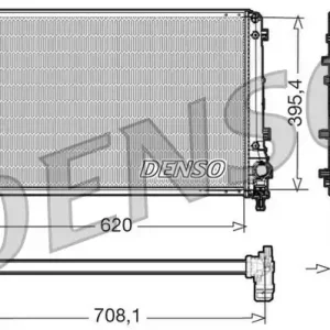Zamów teraz Chłodnica, układ chłodzenia silnika DENSO DRM09163