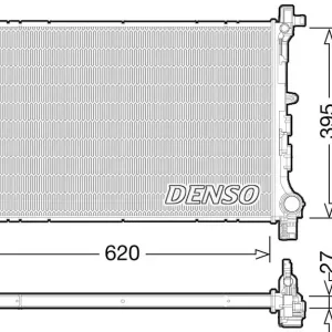 Dostępne od ręki Chłodnica, układ chłodzenia silnika DENSO DRM09167