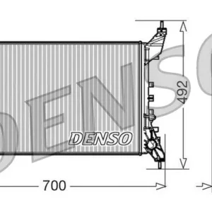 Chłodnica, układ chłodzenia silnika DENSO DRM09170 Nowość