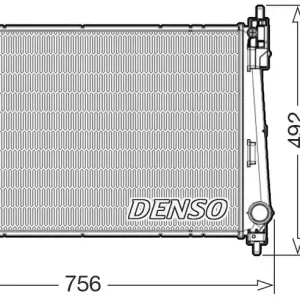 Obniżka ceny Chłodnica, układ chłodzenia silnika DENSO DRM09178