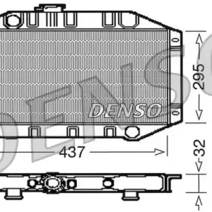 Chłodnica, układ chłodzenia silnika DENSO DRM10011 Ostatnia szansa
