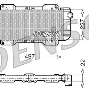 Ostatnie sztuki Chłodnica, układ chłodzenia silnika DENSO DRM10019